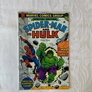1979 Special Edition Spider-Man and the Hulk